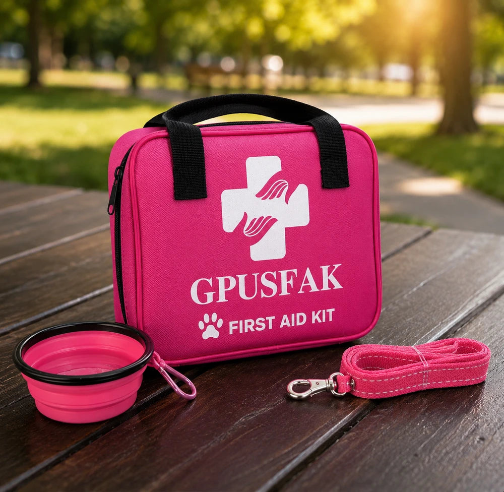 TrailGuard™ Emergency Dog Safety Kit — Built For Camping, Hiking & Unexpected Emergencies - 136pcs Pet Emergency Kit
