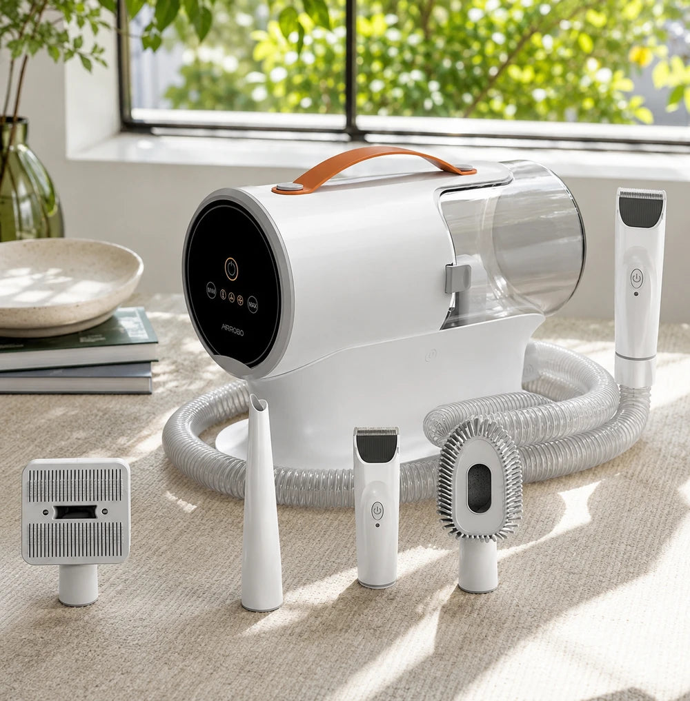Quiet Groom Pro | 5-in-1 Pet Grooming Vacuum Kit